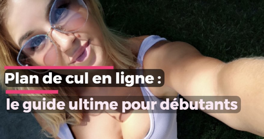 Selfie d'une fille pulpeuse avec de grandes lunettes qui propose un plan cul en ligne